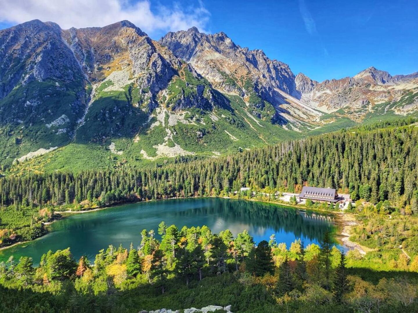 Hiking in the High Tatras near Rysy